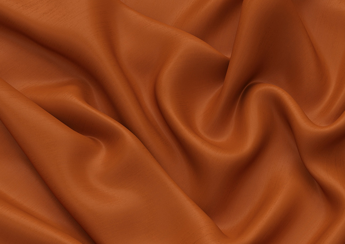 Shima Faux Silk, Rust - Twist&Fit Roman Blind - Image 4